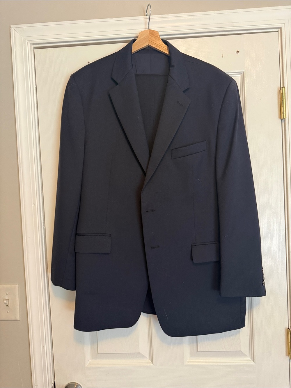 Ralph Lauren Navy Sport Coat - Classic Single-Breasted Blazer
